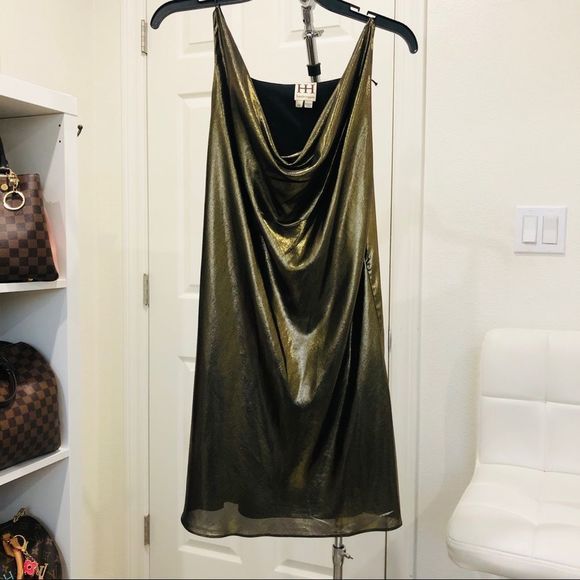 Haute Hippie gold dress - Picture 3 of 10